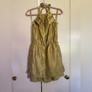 Gold Collective Clothing Halter Dress
